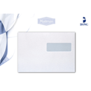 Kuvert Mailman C5 H2 PS hvid, dækstrimmel, 500 stk.