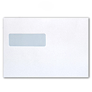 Kuvert Mailman C5 V2 PS hvid, dækstrimmel, 500 stk.