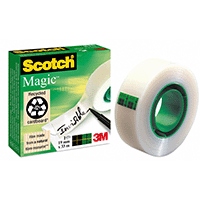 Dokumenttejp Scotch 810, 33m x 19 mm