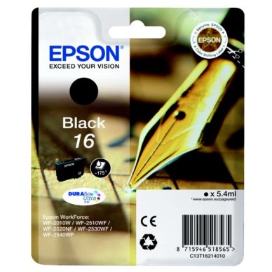 EPSON alt EPSON 16 Blekkpatron svart