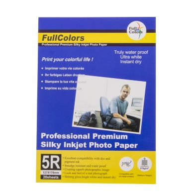 Other alt Silky Inkjet fotopapper, 5760dpi, 270g/m2, 20ark