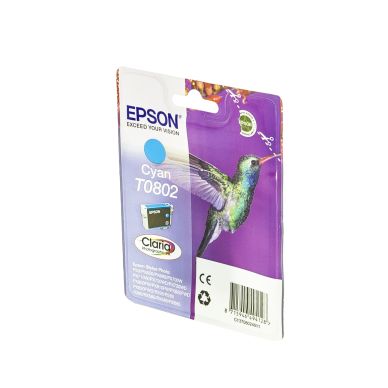 EPSON alt EPSON T0802 Bläckpatron Cyan