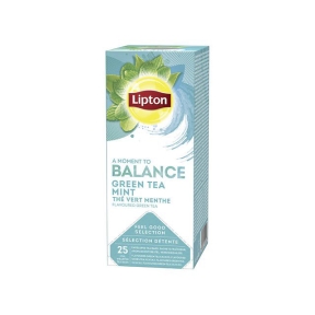 Lipton Green Tea Mint pakke med 25 stk.