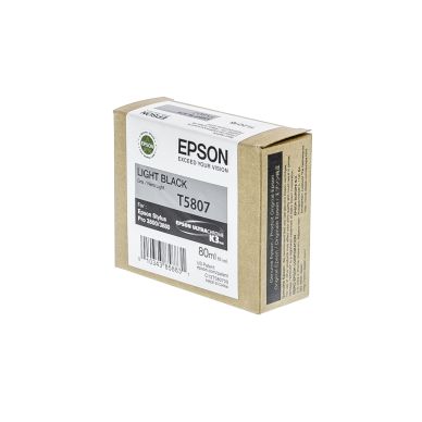 EPSON alt EPSON T5807 Bläckpatron Ljussvart