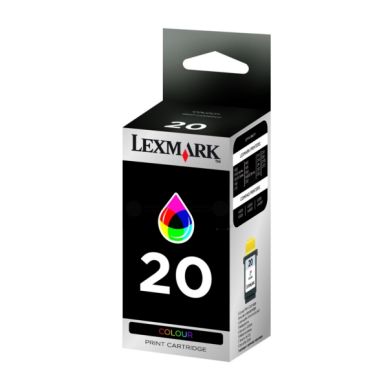 LEXMARK alt LEXMARK 20HC Mustepatruuna 3-väri