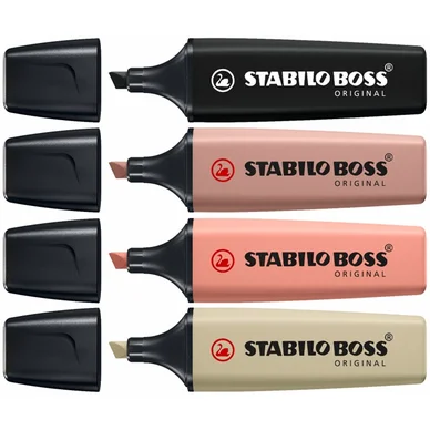 STABILO BOSS ORIGINAL Nature Colors 4 Pack Version 1