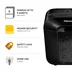 Fellowes Dokumentförstörare LX25 Svart