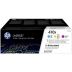 HP 410X Tonerkassett 3-pack C/M/Y